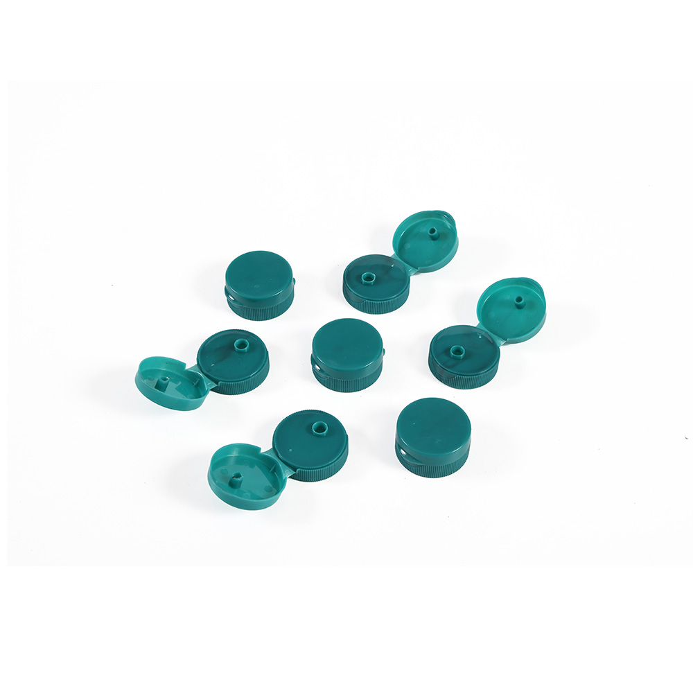 Flip top cap mould